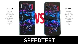 Huawei P30 Pro w/EMUI 10 vs Honor 20 Pro Real Life Speed Test! [Big Difference?]