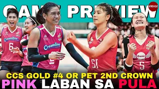 FINALS PREVIEW: Rivals REMATCH! Creamline Matic PANALO? O Petrogazz Mananalo na Pink After 3 Years?