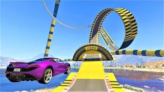 ULTIMATE GTA 5 PARKOUR STUNT RACES🔴| GTA 5 ONLINE