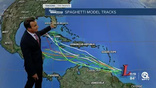 Tropical wave with high chance of development