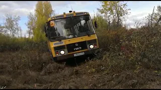 паз 3206 4×4 покатушки