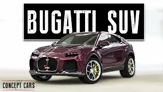 Bugatti SUV Render Concept - if the Lamborghini Urus and Chiron had a baby