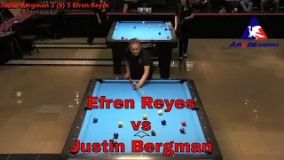 2018 ACD Efren Reyes vs Justin Bergman