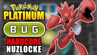 Pokémon Platinum Hardcore Nuzlocke - Bug Type Pokémon Only! (No items, No overleveling)