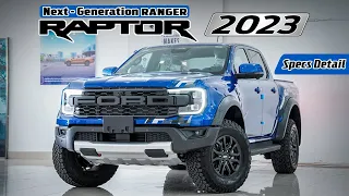 Ford Ranger Raptor 2023 [Color Blue Lightning] | Walkaround Video with Specs