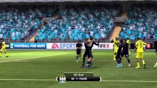 FIFA 11 Manual Controls - FC Porto vs Manchester City - Match Highlights [HD]