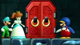 New Super Mario Bros. Wii - Find That Princess! - Walkthrough - World 3 - Part 2