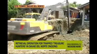 GMA Regional TV Weekend News: Retrieval Operation For Trapped 'Treasure Hunters' Ongoing