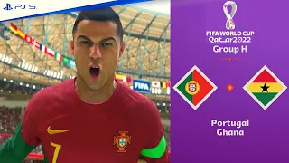 FIFA 23 - Portugal vs. Ghana - FIFA World Cup 2022 Group Stage Match | 4K