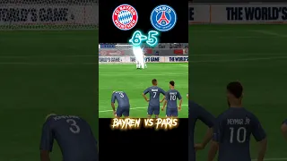 Paris Saint Germain vs Fc Bayren Munich #shorts #viral #fifamobile #fifa23 #pes