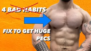 4 Of The WORST Mistakes For Getting a Bigger Chest (How I Fix Them)