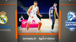 Real Madrid - MoraBanc Andorra (86-79) RESUMEN I Liga Endesa 2020-21