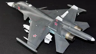Hobby boss 1/48 Sukhoi Su-34 Fullback built model kit
