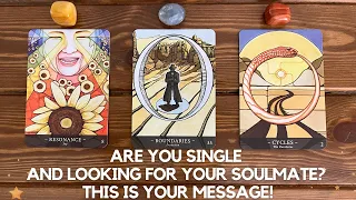 Are You Single And Looking For Your Soulmate? This Is Your Message! ✨😍 📨✨ | Timeless Reading