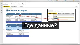 СКД: Баг вывода дочернего поля набора данных Объект, при соединении с набором данных Запрос