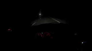 Ночная катка по трассе на Lancer 9 (Сон) // POV night driving on Lancer 9