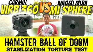 Garmin Virb 360 vs. Xiaomi Mijia Mi Sphere: stabilization test! (4K 360 Video)