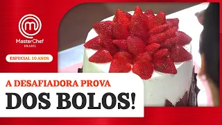 Prova de BOLOS | Especial de 10 anos | BAÚ MASTERCHEF