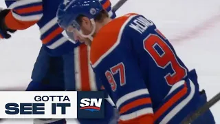 GOTTA SEE IT: Connor McDavid Sets Up Evander Kane With UNREAL Spin-O-Rama Feed