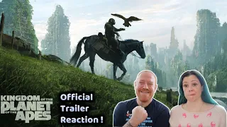 Kingdom of the Planet of the Apes Official Trailer Reaction (Owen Teague, Freya Allan, Kevin Durand)