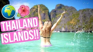 EXPLORING ISLANDS IN THAILAND!!! SNORKELING + SWIMMING!!