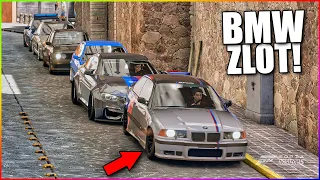 zlot BMW w CENTRUM miasta! / Forza Horizon 5