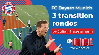 FC Bayern Munich - 3 transition rondos by Julian Nagelsmann