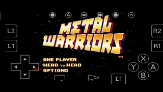 Metal Warriors - Super Nintendo - RetroArch