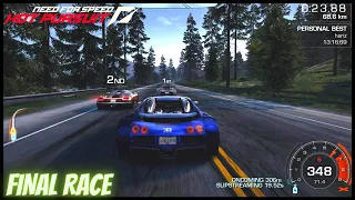 NFS Hot Pursuit | Final Race - Bugatti Veyron Grand Sport 😍😍