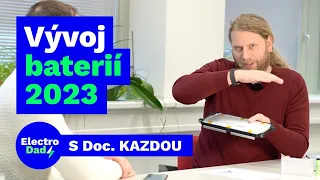 O vývoji baterií pro elektromobily a úložiště 2023 | doc. Tomáš Kazda Ph.D. | Electro Dad # 481