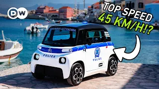 Meet the world's SLOWEST Police Car: Citroen Ami