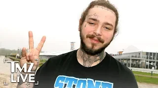 Post Malone Ready To Party After Emergency Landing | TMZ Live