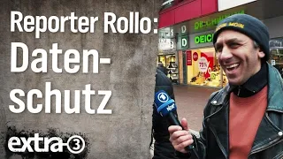 Reporter Rollo: Datenschutz im Internet | extra 3 | NDR