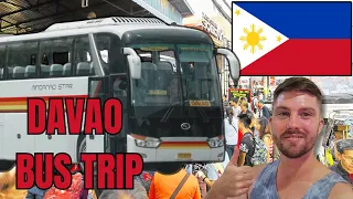 $5 Luxury Bus Trip Davao City Philippines