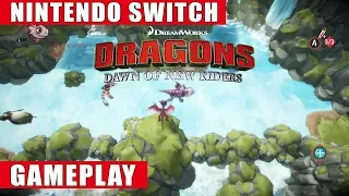 DreamWorks Dragons Dawn of New Riders Nintendo Switch Gameplay