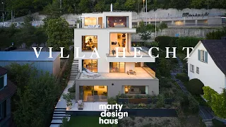 Haustour: Mehrstöckige Designer Luxus Villa am Zürichsee