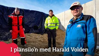 Med Harald Volden i plansiloen