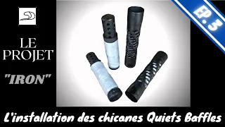 Episode 3 : Comment installer des chicanes Quiet Baffles sur un sportster