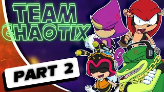 FUNNY Team Chaotix Comic Dubs Part 2! Ft Silver The Hedgehog