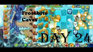 Frostbite Caves-Day 24 - Plants vs Zombies 2