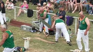 Woodchopping Men | St Helens Carnival 2023