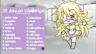 20 day oc challenge in one video! | special ^^ | lemondrizzle