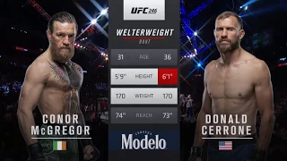 UFC 246: CONOR MCGREGOR vs DONALD COWBOY CERRONE (full match)