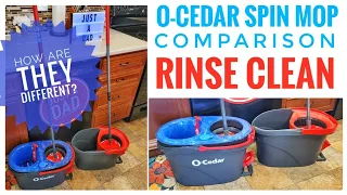 O-Cedar Spin Mop Comparison   How Is the Rinse Clean Different?