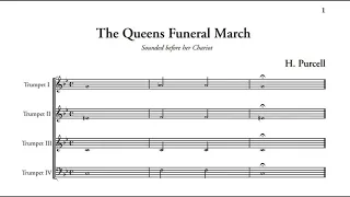 Henry Purcell - Music for the Funeral of Queen Mary (Part 1: March)