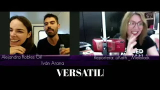 AlejandraRoblesGil ❤️ - IvanArana💙 entrevista para VersátilMagazine