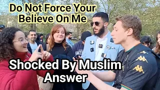 Spanish Girl I Do not Need Your God! Ali Ismael and Visitor Speakers Corner Sam Dawah