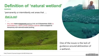 Wetlands Webinar