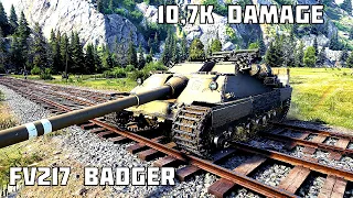 FV217 Badger • 10,7K DAMAGE 5 KILLS • World of Tanks