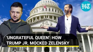 Trump Junior mocks Zelensky for seeking U.S. aid; 'Ukraine president an ungrateful Queen'